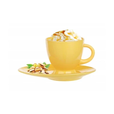 GLA-FILIŻANKA+SPODEK ŻÓŁTA *ELIPSA* 84