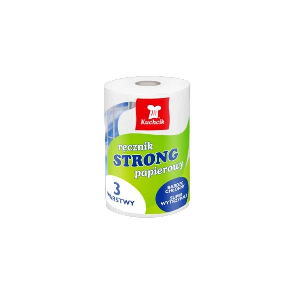 AKU-RĘCZNIK PAPIEROWY STRONG KUCHCIK 3-W