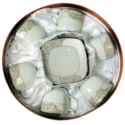 VERONI-KPL. FILIŻANEK 6+6 *MYSTIC* GS678