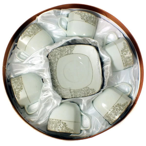 VERONI-KPL. FILIŻANEK 6+6 *MYSTIC* GS678