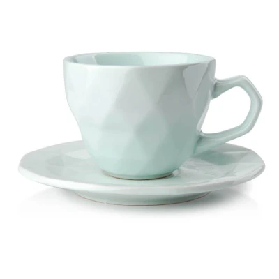 MON- FILIŻANKA ZE SPODKIEM  250ML ADEL MIĘTOWA 2296