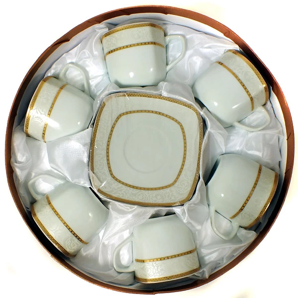 VERONI-KPL. FILIŻANEK 6+6 *MYSTIC* GS931SQ