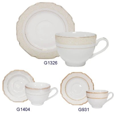 VERONI-KPL. FILIŻANEK 6+6 *OCTAGON*