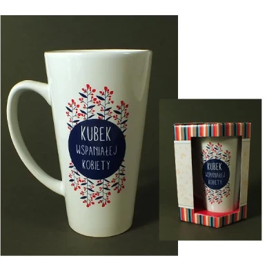 BG-KUBEK WYSOKI *WSPANIAŁEJ KOBIETY*