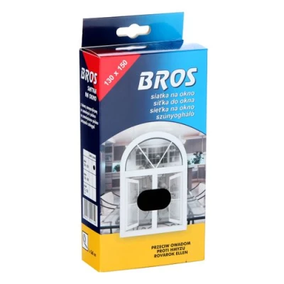 BROS-SIATKA NA OKNO 130*150 CZARNA