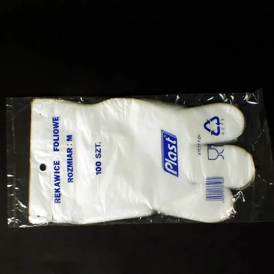 RĘKAWICE FOLIOWE HDPE A'100 *M*