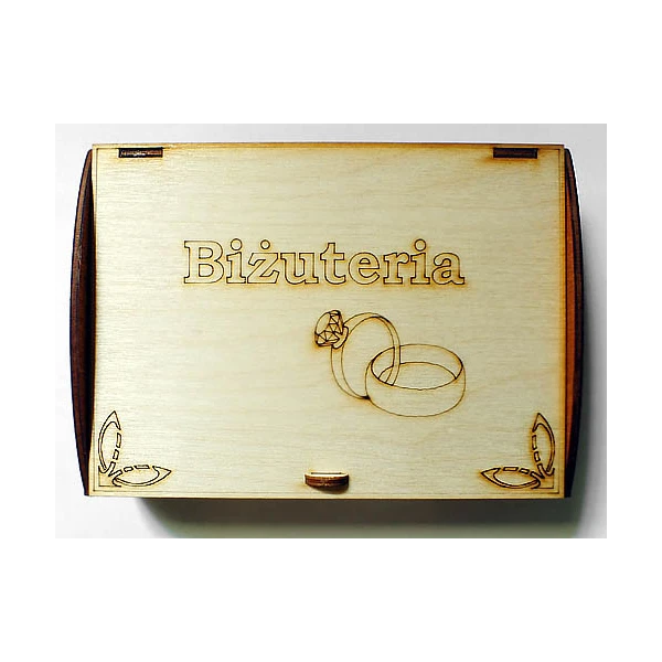 ANNAPOL-KASETKA DREWNO *NA BIŻUTERIE* 814