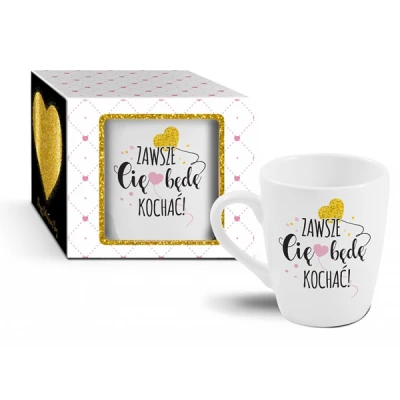 BG-KUBEK BARYŁKA 300ML *ZAWSZE CIĘ BĘDĘ KOCHAĆ*
