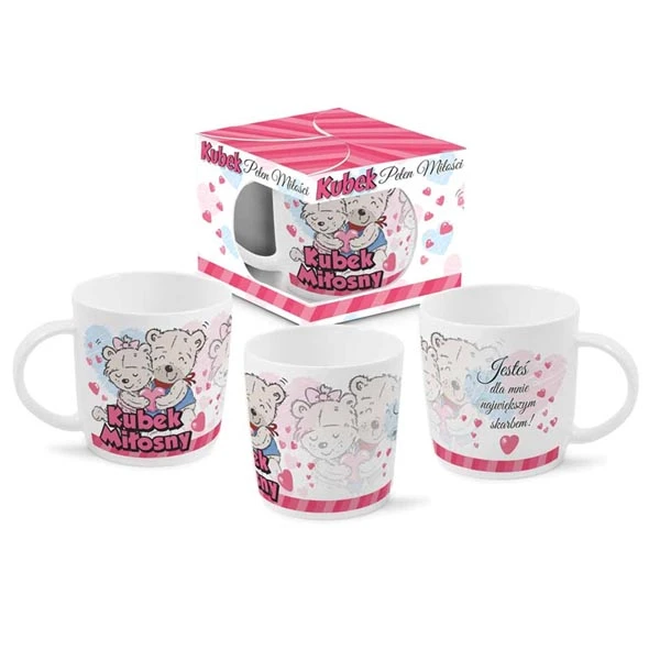 BG-KUBEK MIŚKI 370ML *NA SZCZĘŚCIE*