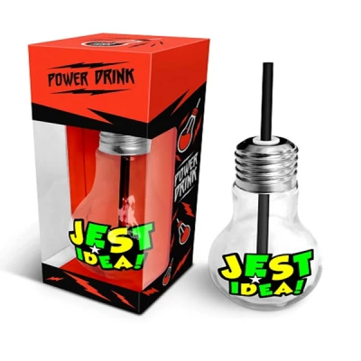 BG-SZKLANKA ŻARÓWKA 400ML *JEST IDEA*