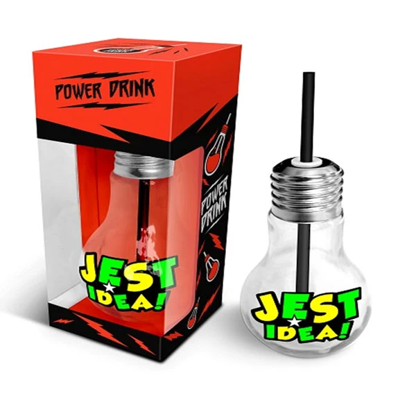 BG-SZKLANKA ŻARÓWKA 400ML *JEST IDEA*