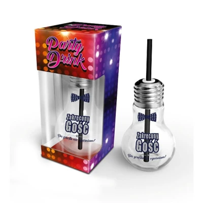 BG-SZKLANKA ŻARÓWKA 400ML *ZAKRĘCONY GOŚĆ*