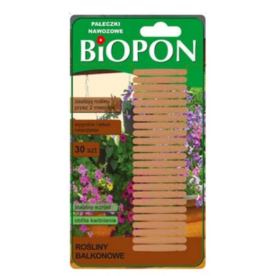 BIOP-PAŁECZKI DO BALKONOWYCH 30SZT
