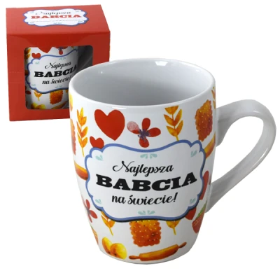 CF-KUBEK BARYŁKA 300 *NAJLEPSZA BABCIA NA ŚWIECIE 21*