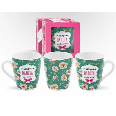 CF-KUBEK BARYŁKA 300 *NAJLEPSZA BABCIA NA ŚWIECIE*