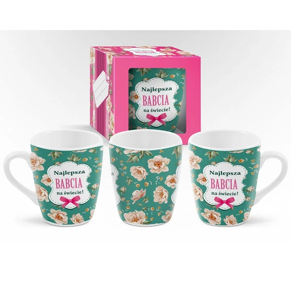 CF-KUBEK BARYŁKA 300 *NAJLEPSZA BABCIA NA ŚWIECIE*