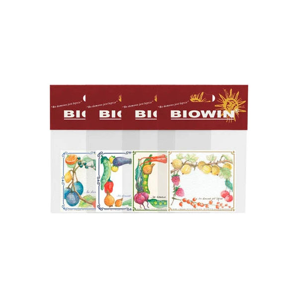 BIOWIN- ETYKIETA SAMOPRZYLEPNA A'30 PRZTWORY 84*46MM 660013