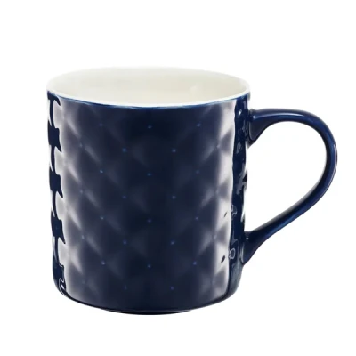 DAJ-KUBEK  PIKOWANY 420ML NIEBIESKI 40013