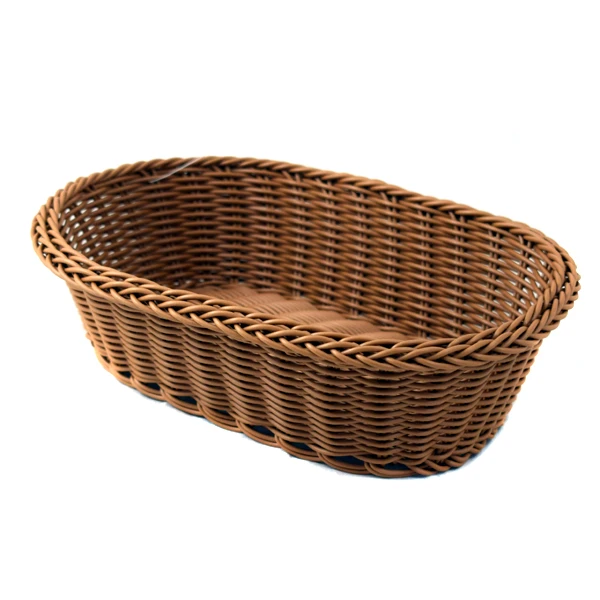 GAL-KOSZYK OWAL *COMBO* JASNY BRĄZ 27X20X8 5974