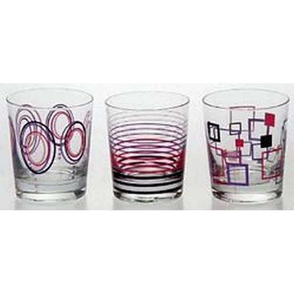 KROSNO-KPL.3 SZKLANEK NISKICH *1020* DECOLINE