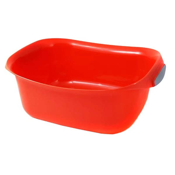 MISKA PROSTOKĄTNA URBAN CZERWONA 8L