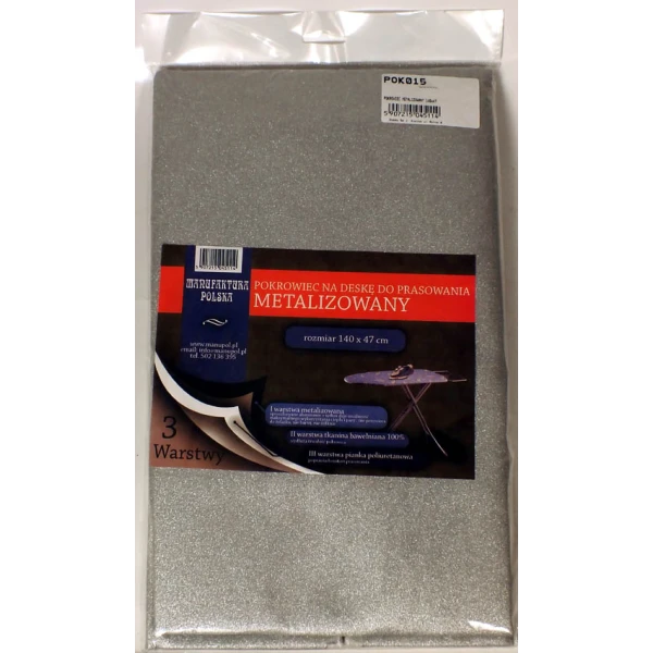 POKROWIEC METALIZOWANY 140x47