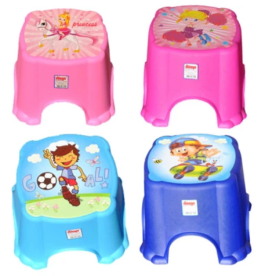 TG-TABORET DZIECIĘCY ZDOBIONY MIX 06105