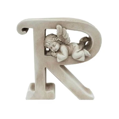 TOM-FIGURKA ANIOŁEK 13CM LITERA *R* AZ48