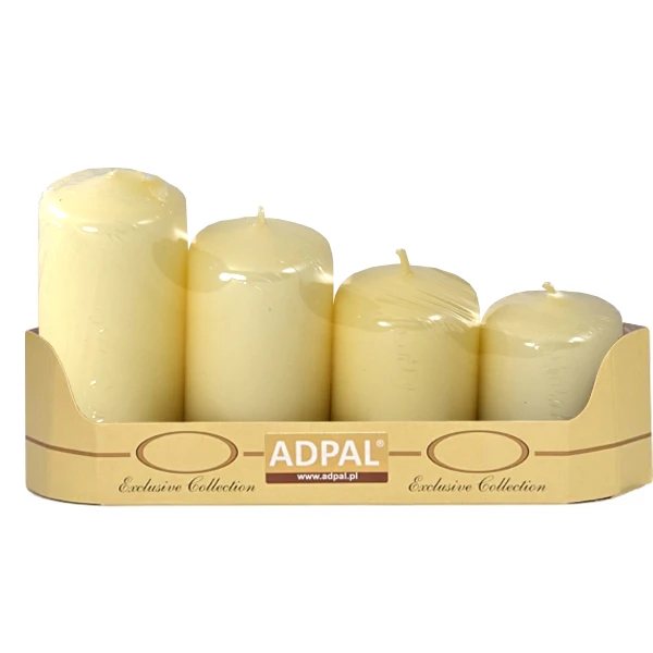 ADPAL-KPL ŚWIEC KLUBOWYCH 70,80,100,120/50 LAKIER ECRU