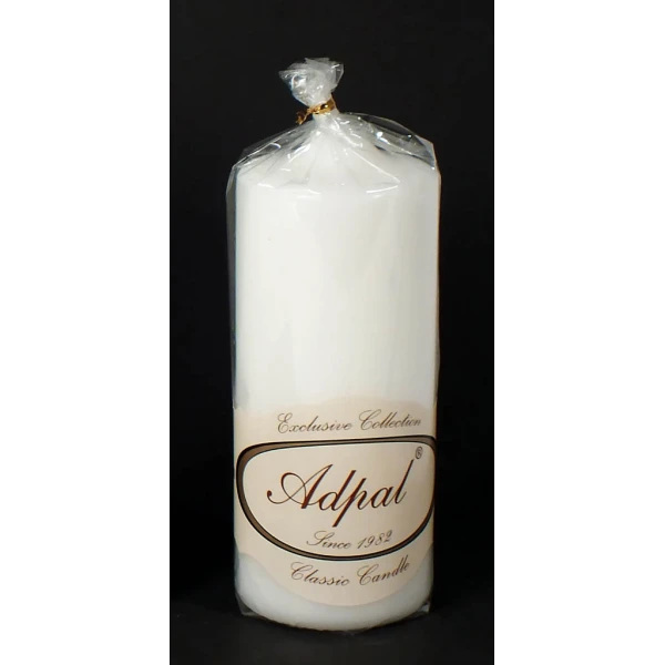 ADPAL-ŚWIECA KLASYCZNA MATOWA BIAŁA 200/80