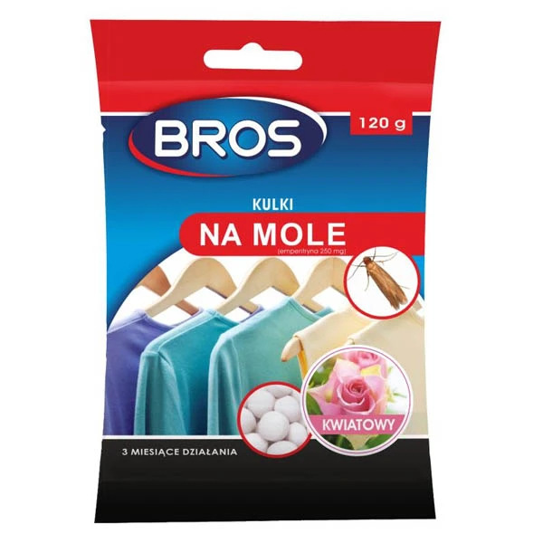BROS-KULKI NA MOLE KWIATOWE 20 SZTUK