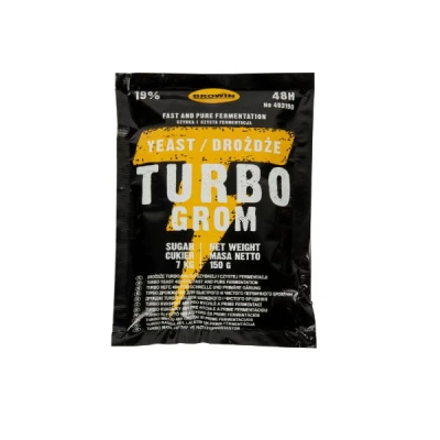 BROWIN-DROŻDŻE GORZELNICZE TURBO 150GR 403190 48H