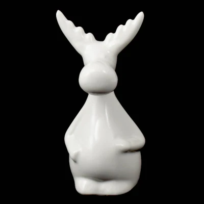 CER-ŁOŚ GRUBY MAŁY *SZKLIWO BIAŁE* C-792SZB