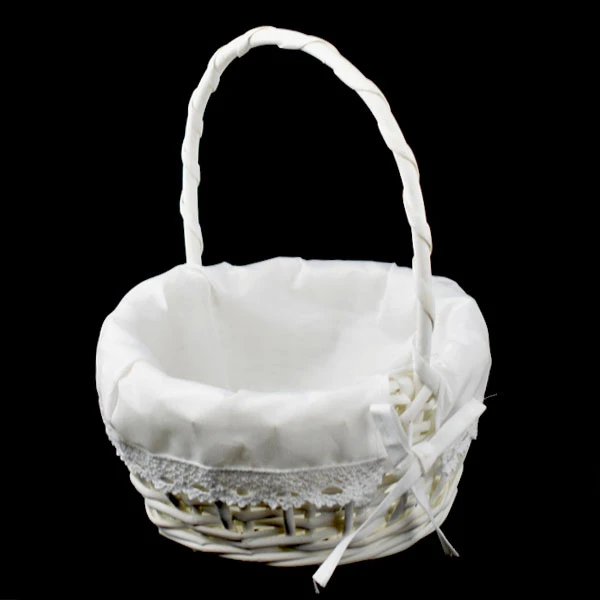 DM-KOSZYK OKRĄGŁY BIAŁY TS-5667