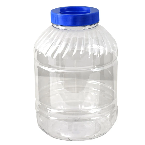 DOMOS-SŁOIK PLASTIKOWY Z WIECZKIEM 10L