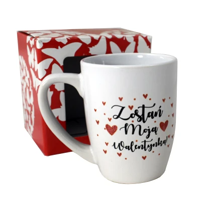 CF-KUBEK BARYŁKA 300ML *ZOSTAŃ MOJĄ WALENTYNKĄ*