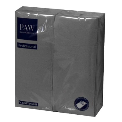 PAW-SERWETKI 32X38 POCKET SOFTPOINT UNICOLOR GREY PUNP000053