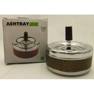 SALIX-POPIELNICZKA Z PRZYCISKIEM *SKÓRA* 11CM