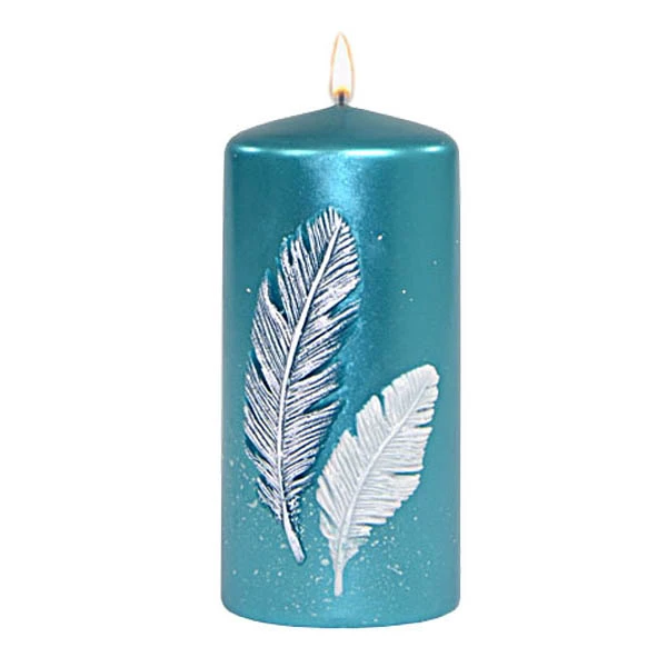 AD-ŚWIECA PIEŃKOWA 150/70 PIÓRKO METALIK LAZUROWA