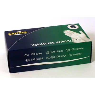 AKU-RĘKAWICE WINYLOWE *S* A'100
