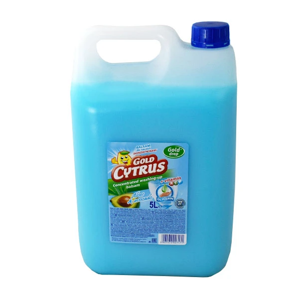 AT-PŁYN DO MYCIA NACZYŃ BALSAM *GOLD CYTRUS* 5L LEMONB