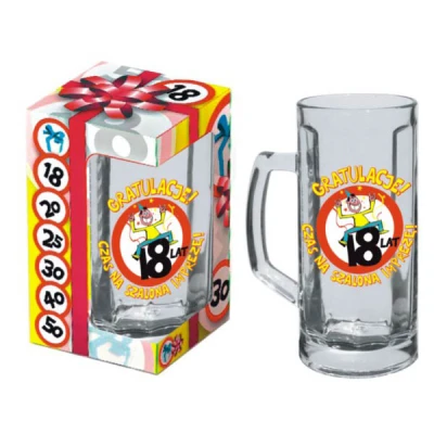 BG-KUFEL 0,5L URODZINOWY ZNAKI *18-LAT*