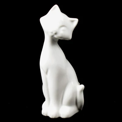 CER-KOT SMUKŁY ŚREDNI *SZKLIWO BIAŁE* C-031SZB