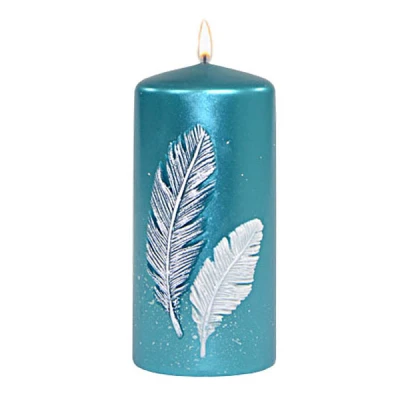 AD-ŚWIECA PIEŃKOWA 150/70 PIÓRKO METALIK LAZUROWA