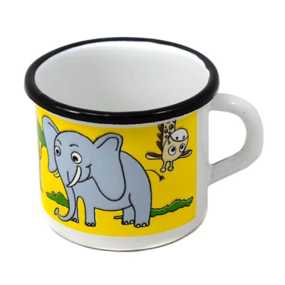 ELO-KUBEK EM. 9 CM ZDOBIONY KIDS MIX