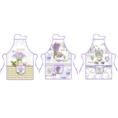 EUROMAT-FARTUCH KUCHENNY *LAVENDER* 50*76