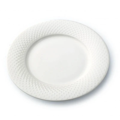 MON-TALERZ DESEROWY 21CM *KROPLE DESZCZU* 4396