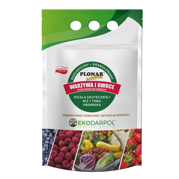 NAWÓZ GRANULOWANY PLONAR ACTIVE WARZYWA OWOCE 1KG