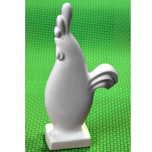 CER-KOGUCIK NA PODSTAWIE ŚREDNI *SZKLIWO ECRU* C-735SZ