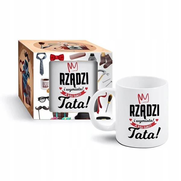 CF-KUBEK BOSS 300ML *TATA RZĄDZI I WYMIATA*